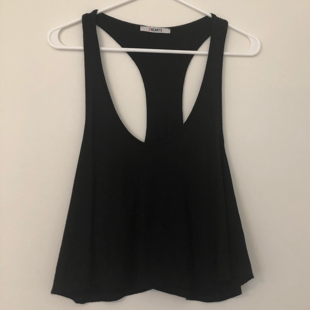 Black Summer Tank Top